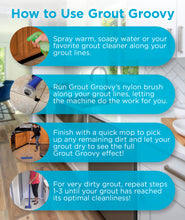 Load image into Gallery viewer, The Original Electric Grout Cleaner 2025 Model + 1 Heavy Duty Brush + FREE Shipping
